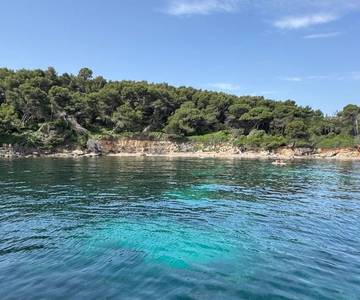 Golf-Juan: Segeltörn zu den Lérins-Inseln, Schnorcheln