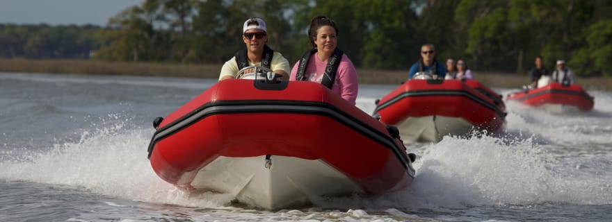 Hilton Head : Visite guidée de l'île disparue en mini-bateau