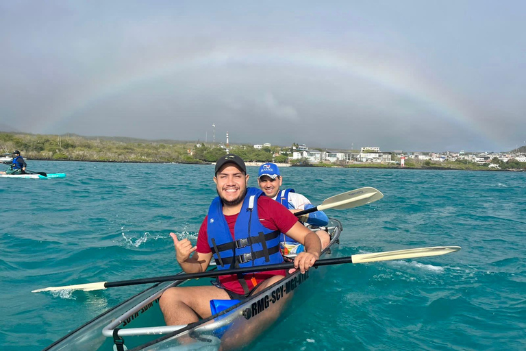 Île de San Cristobal : excursion en kayak transparent avec photos