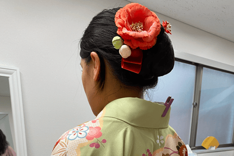 Kimono Photoshoot and Tea House Experience in Kagurazaka