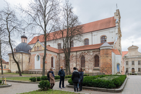 Vilnius: Tour mattutino con caffè e guida locale