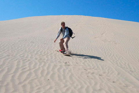 Nasca: Ocongalla Aqueduct Sandboarding in the Usaka desert