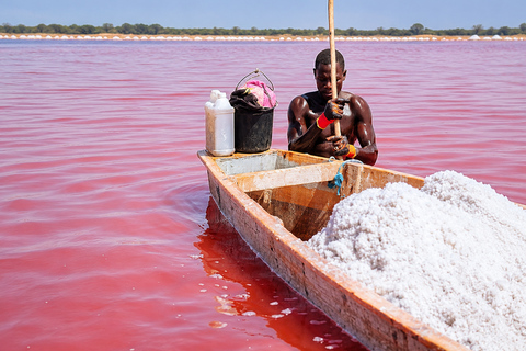 Dakar: Gorée Island and Lac Rose with dugout canoe and ATV Dakar: Gorée Island and Pink Lake with canoe and ATV