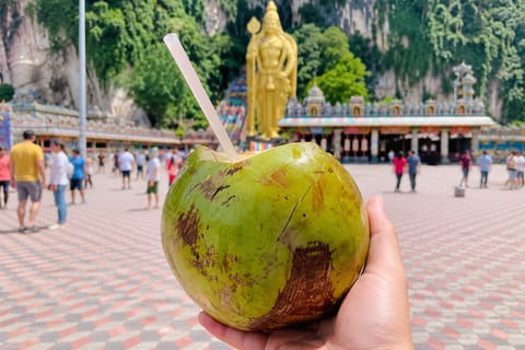 Batu Caves Tour with Complimentary Fresh Coconut Water
