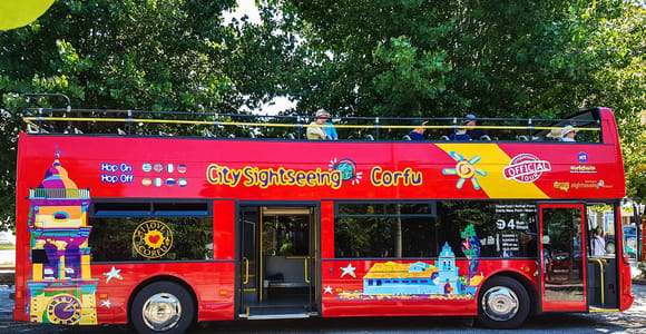 Corfu: City Sightseeing Hop-On Hop-Off Bus & Bookable Extras