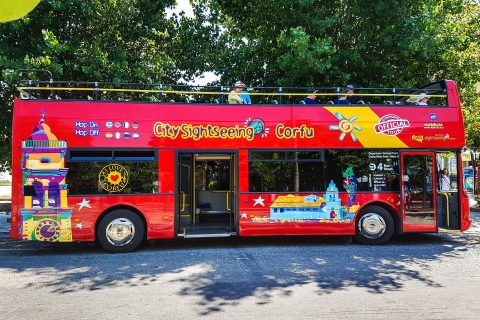 Corfu Hop-on Hop-off City Sightseeing Bus Tour Kanoni Route