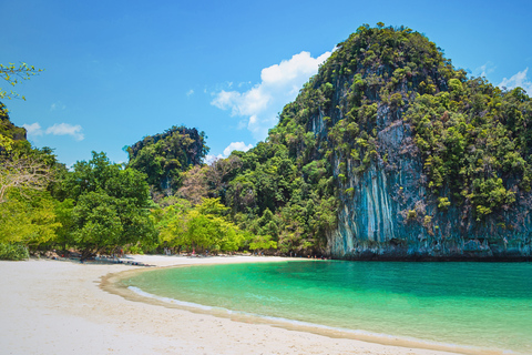 Krabi: Luxury Vintage Wooden Boat Cruise With Island Hopping Private: One day 4 Islands Tour