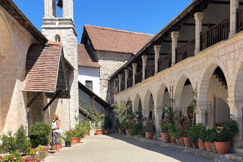 Paphos: Wine and Halloumi Tasting Tour with Pickup