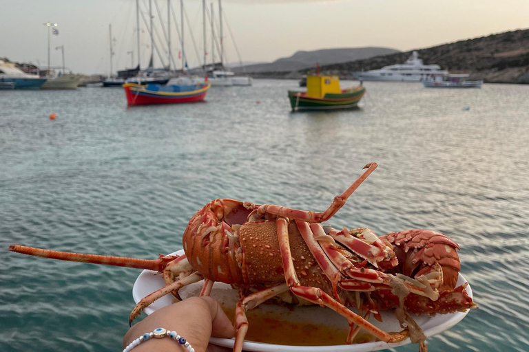 Naxos: Private Fishing Boat Trip with Fresh Onboard Meal