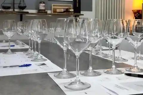 Tasting of local white wines