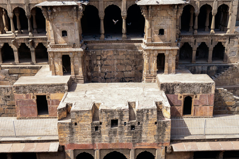 Delhi Agra Jaipur Transfer with Fatehpur Sikri & Stepwell Delhi to Agra+Taj mahal+Agra Fort+Fatehpur Sikri+Jaipur Drop