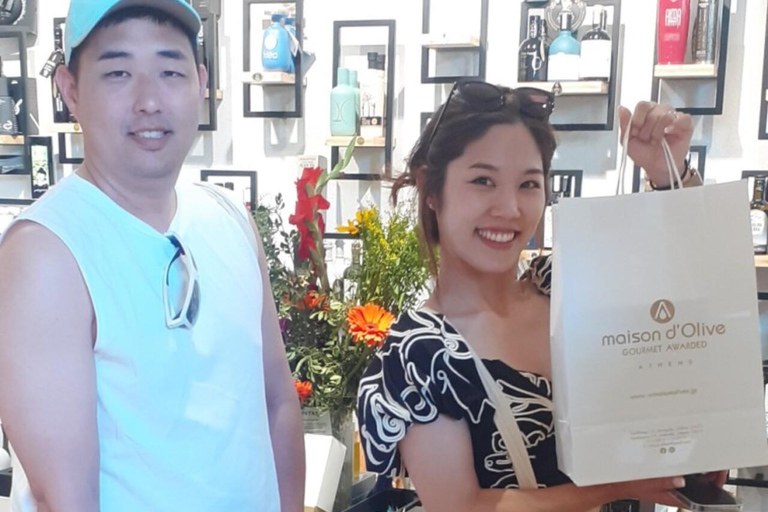 Olivenölverkostung in Athen