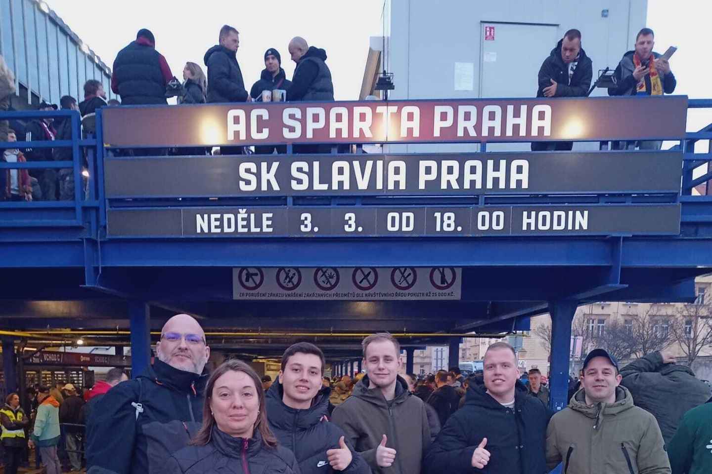 Prague: See a football game of Slavia or Sparta with a Local