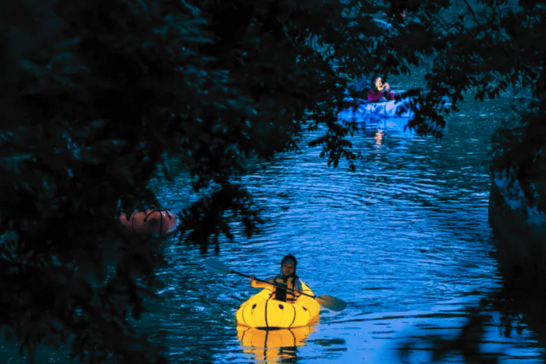 Beijing: Longtan Park Verlicht BootfeestEnkele boot