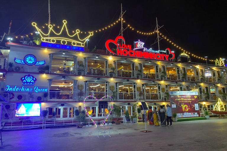 Ho Chi Minh City: rejs typu deluxe z jedzeniemOdbiór z hoteli w dzielnicach 1 i 3