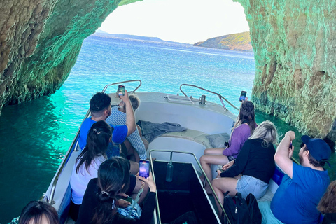 Zakynthos : Visite semi-privée de la plage des naufrages et des grottes bleues