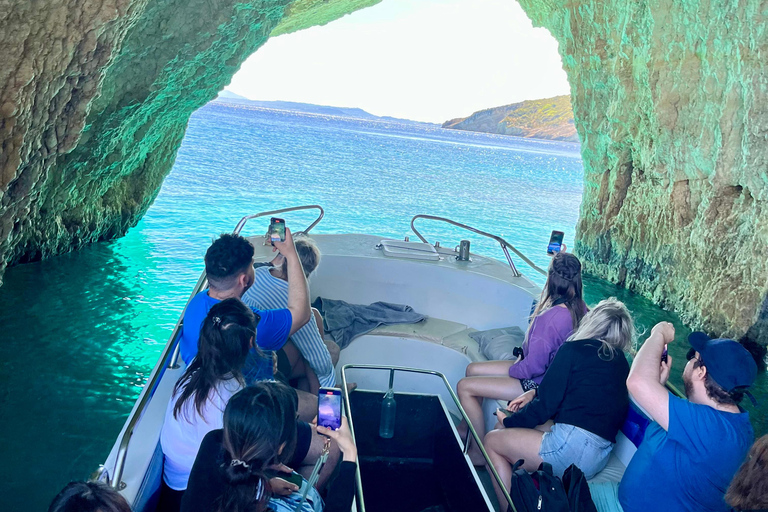 Zakynthos : Visite semi-privée de la plage des naufrages et des grottes bleues