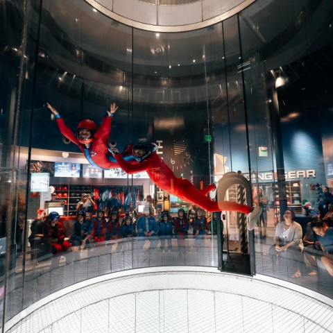 Visit Singapore I-Fly Indoor E-Ticket for 2 Skydives in Dehradun