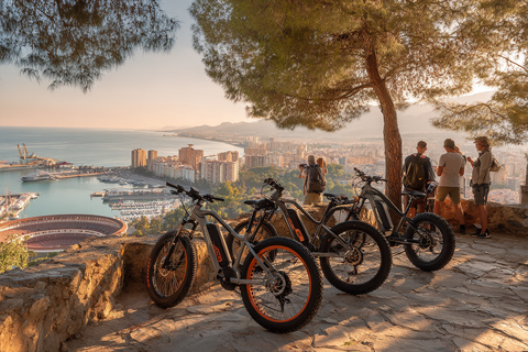 مالقة: جولة بالدراجة الإلكترونية في المدينة مع غابة جبل الفارو