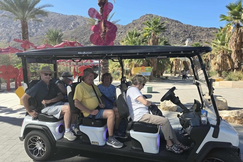 Palm Springs: Celebrity Homes Guided Electric Cart Tour Explore Palm Springs Celebrity Homes in Style