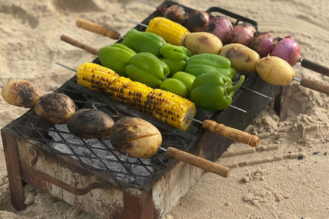 From Baku: Bilgah Beach Overnight Camping Trip with BBQ