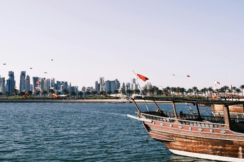 Traditional Dhow + Souq Waqif & Mina District Combo