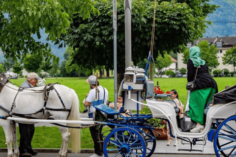 Depuis Zurich : Excursion d&#039;une journée au lac Blausee et au charmant Interlaken