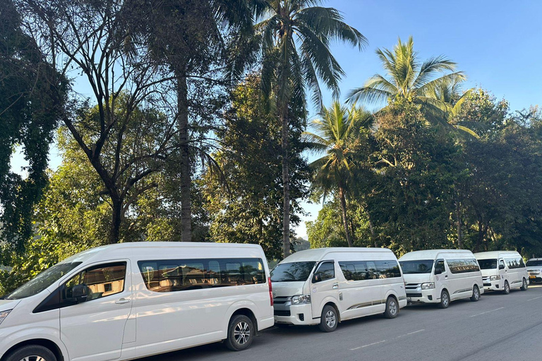 Luang Prabang to Nong Khiaw and vice versa by Daily Minivan Private: Nong Khiaw to Luang Prabang