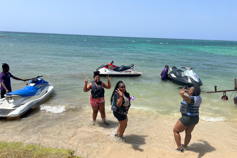 Montego Bay private Jetski, Parasailing & water activities 30 minutes jet ski ride