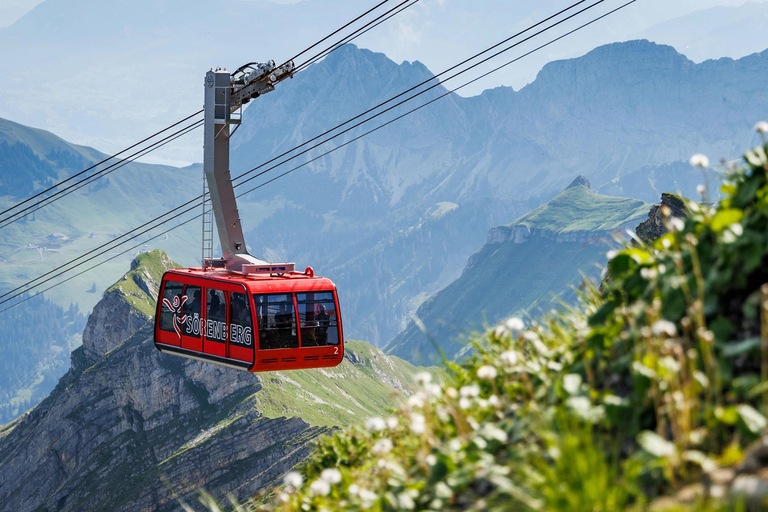 Sörenberg: Return trip by aerial tram from Sörenberg to the Rothorn