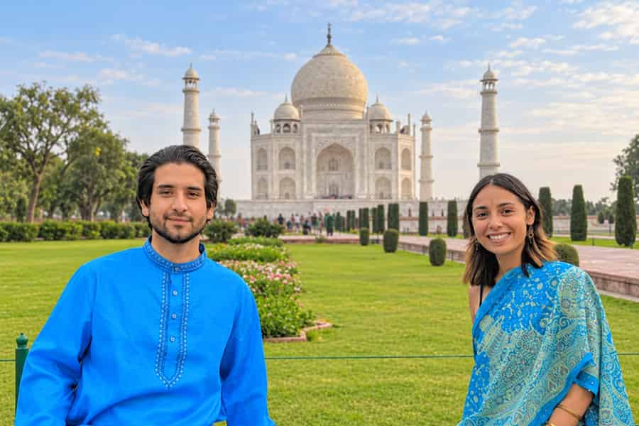 Ab Delhi: Private Tour zum Taj Mahal und nach Agra, Sonnenaufgangsoption. Foto: GetYourGuide