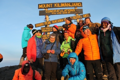 6 Dagen Kilimanjaro, Machame-route6-daagse Kilimanjaro, Machame-route