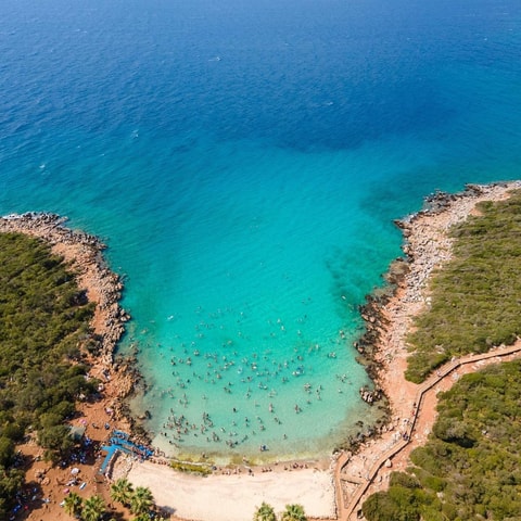 From Marmaris: Cleopatra Island Boat Trip with Lunch