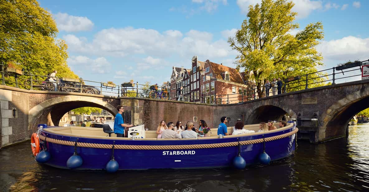 Afbeelding 10 van Amsterdam: grachtenrondvaart met onbeperkt drankjes