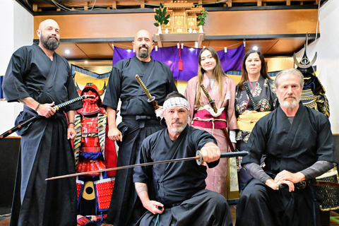 Osaka: Learn Bushido - Trial Slashing with Samurai Sword Trial slashing in Bushido with Samurai Sword real sharpnes