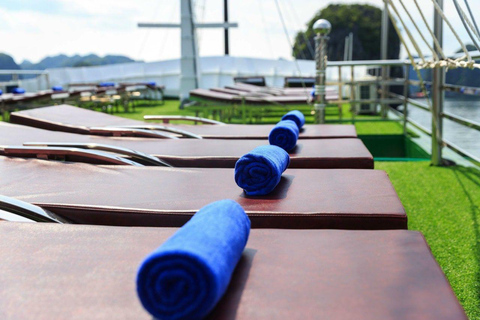 From Ninh Binh: 2-Day 4-Star Lan Ha & Halong Bay Cruise Tour