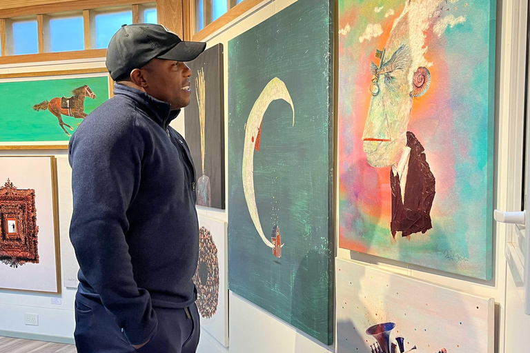 Pablo Bernasconi's Art Gallery Guided Tour