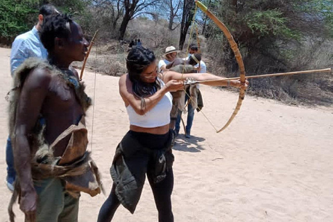 Witnessing the great Hadzabe Cultural Day Trip Tour