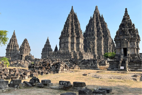 Från Yogyakarta: 3-timmars Prambanan-tur med upphämtning och inträdesavgift