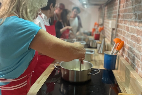 Bilbao: Clase de cocina vasca de pintxos y tapas con barra libre