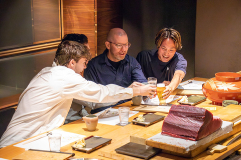 Hochwertiges Sushi &amp; Tempura-Essen in Ginza