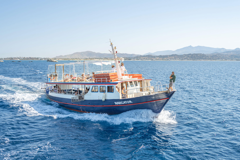 From Naxos: Schinoussa and Iraklia Sailing Cruise with BBQ