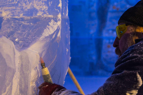 Lofoten: Magic Ice Bar Entry Ticket with Welcome Drink