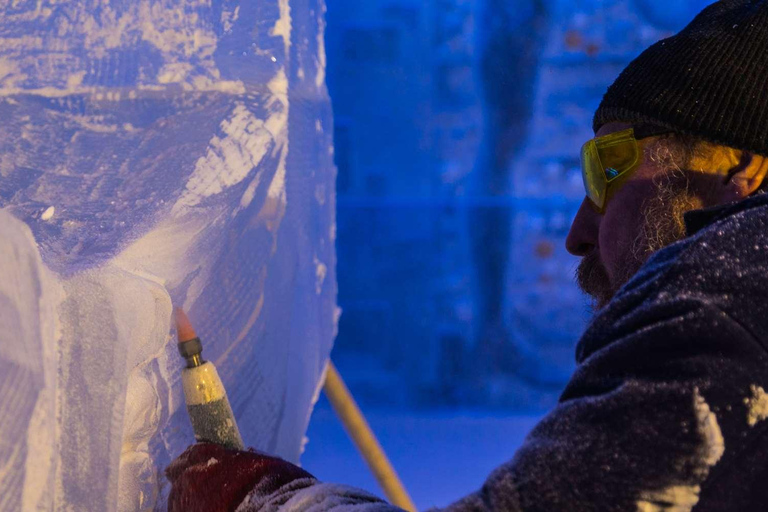 Lofoten: Magic Ice Bar Entry Ticket with Welcome Drink