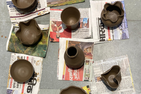 Jaipur : Expérience de la poterie au tour au Studio Berõ