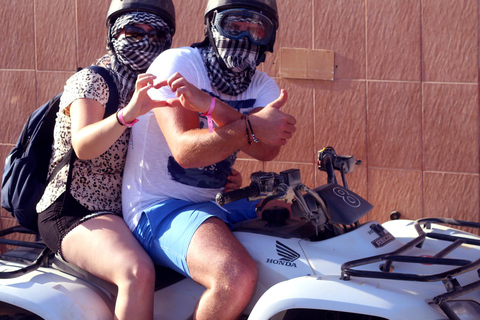 Hurghada: Quadtour door de woestijn en de Rode ZeeOphaalservice vanaf Makadi Bay