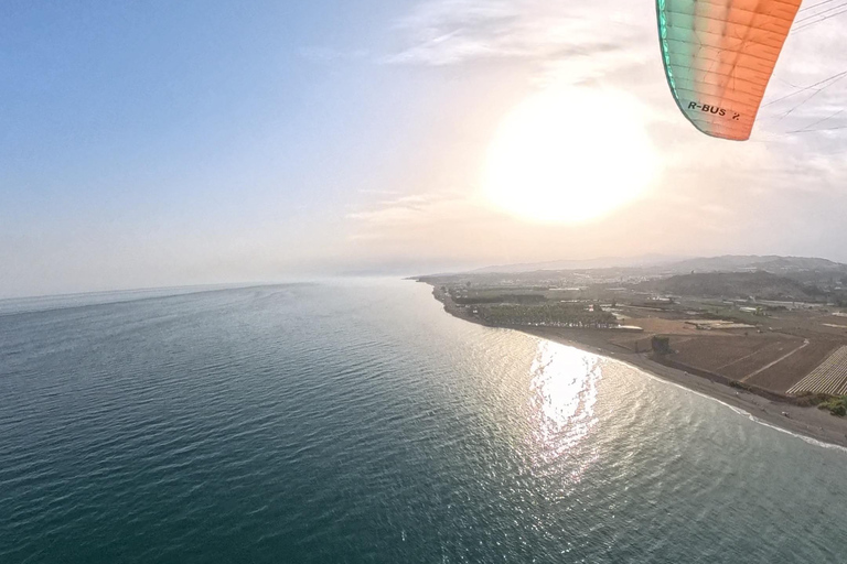 Paratrike flight in Malaga