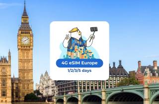 Europa: eSIM Mobile Daten (33 Länder) - 1/2/3/5/7 Tage