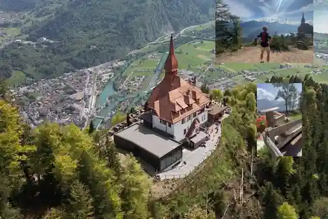 Interlaken: Guided Hike to Harder Kulm with Swiss Triathlete