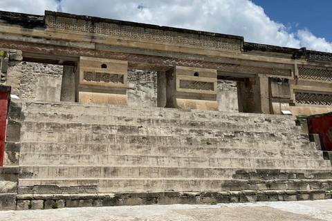 Mitla: wycieczka rowerowa do strefy archeologicznej i jaskiń ze sztuką naskalną